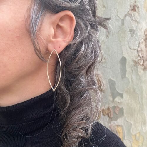 Pendientes Hojas